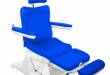 Fotel kosmetyczny ELEKTR. AZZURRO 870 niebieski